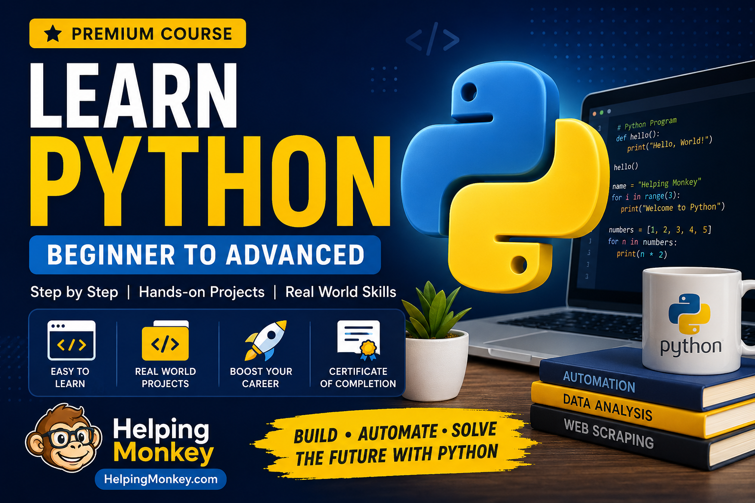 Complete Python Programming Course 2026: Beginner to Advanced