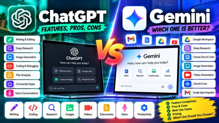 ChatGPT vs Gemini