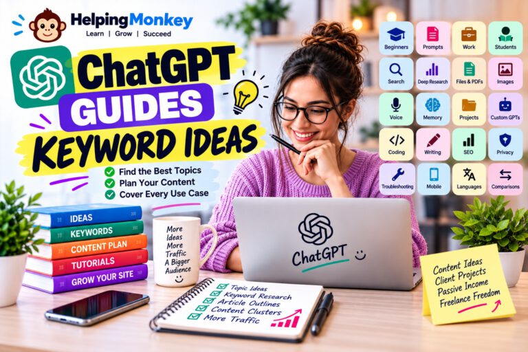 ChatGPT Guides Keyword ideas