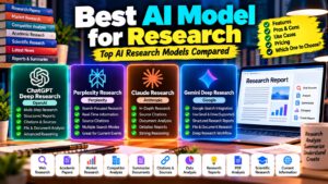 best AI model for research